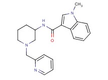 1-methyl-N-[1-(2-pyridinylmethyl)-3-piperidinyl]-1H-indole-3-carboxamide
