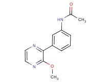 N-[3-(3-methoxy-2-pyrazinyl)phenyl]acetamide
