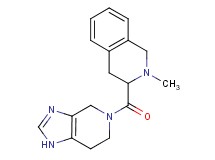 2-methyl-3-(1,4,6,7-tetrahydro-5H-imidazo[4,5-c]pyridin-5-ylcarbonyl)-1,2,3,4-tetrahydroisoquinoline