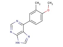 6-(4-methoxy-3-methylphenyl)-9H-purine