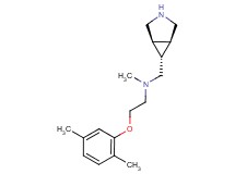 N-[(1R*,5S*,6r*)-3-azabicyclo[3.1.0]hex-6-ylmethyl]-2-(2,5-dimethylphenoxy)-N-methylethanamine