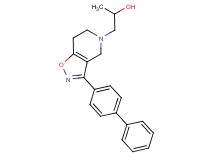 1-(3-biphenyl-4-yl-6,7-dihydroisoxazolo[4,5-c]pyridin-5(4H)-yl)propan-2-ol