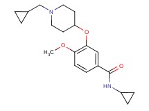 N-cyclopropyl-3-{[1-(cyclopropylmethyl)-4-piperidinyl]oxy}-4-methoxybenzamide