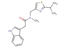 2-(1H-indol-3-yl)-N-[(2-isopropyl-1,3-thiazol-4-yl)methyl]-N-methylacetamide