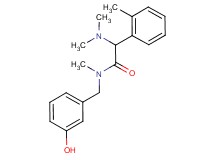 2-(dimethylamino)-N-(3-hydroxybenzyl)-N-methyl-2-(2-methylphenyl)acetamide