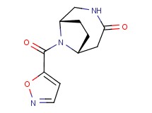 (1S*,6R*)-9-(isoxazol-5-ylcarbonyl)-3,9-diazabicyclo[4.2.1]nonan-4-one