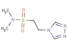 N,N-dimethyl-2-(4H-1,2,4-triazol-4-yl)ethanesulfonamide