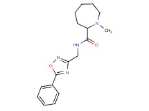 1-methyl-N-[(5-phenyl-1,2,4-oxadiazol-3-yl)methyl]-2-azepanecarboxamide