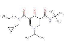N'-(tert-butyl)-N-(cyclopropylmethyl)-1-isopropyl-4-oxo-N-propyl-1,4-dihydro-3,5-pyridinedicarboxamide