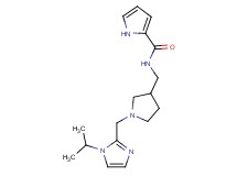 N-({1-[(1-isopropyl-1H-imidazol-2-yl)methyl]pyrrolidin-3-yl}methyl)-1H-pyrrole-2-carboxamide