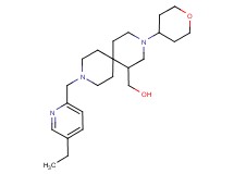 [9-[(5-ethylpyridin-2-yl)methyl]-3-(tetrahydro-2H-pyran-4-yl)-3,9-diazaspiro[5.5]undec-1-yl]methanol