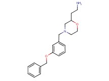 (2-{4-[3-(benzyloxy)benzyl]morpholin-2-yl}ethyl)amine