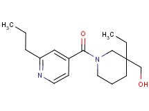 [3-ethyl-1-(2-propylisonicotinoyl)-3-piperidinyl]methanol