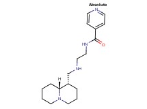 N-(2-{[(1S,9aR)-octahydro-2H-quinolizin-1-ylmethyl]amino}ethyl)isonicotinamide