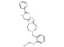 N-{[7-(2-ethoxybenzyl)-6,7,8,9-tetrahydro-5H-[1,2,4]triazolo[4,3-d][1,4]diazepin-3-yl]methyl}-2-pyridinecarboxamide
