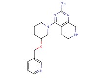 4-[3-(pyridin-3-ylmethoxy)piperidin-1-yl]-5,6,7,8-tetrahydropyrido[3,4-d]pyrimidin-2-amine