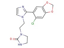 1-{2-[2-(6-chloro-1,3-benzodioxol-5-yl)-1H-imidazol-1-yl]ethyl}imidazolidin-2-one