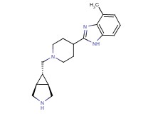 2-{1-[rel-(1R,5S,6r)-3-azabicyclo[3.1.0]hex-6-ylmethyl]-4-piperidinyl}-4-methyl-1H-benzimidazole dihydrochloride