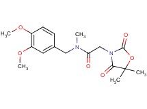 N-(3,4-dimethoxybenzyl)-2-(5,5-dimethyl-2,4-dioxo-1,3-oxazolidin-3-yl)-N-methylacetamide