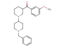 (1'-benzyl-1,4'-bipiperidin-3-yl)(3-methoxyphenyl)methanone