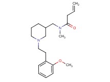 N-({1-[2-(2-methoxyphenyl)ethyl]-3-piperidinyl}methyl)-N-methyl-3-butenamide