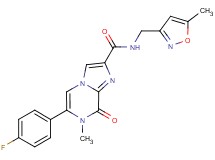 6-(4-fluorophenyl)-7-methyl-N-[(5-methylisoxazol-3-yl)methyl]-8-oxo-7,8-dihydroimidazo[1,2-a]pyrazine-2-carboxamide