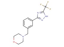 4-{3-[5-(trifluoromethyl)-1H-1,2,4-triazol-3-yl]benzyl}morpholine