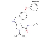 (4S)-N-ethyl-1-isopropyl-4-[(3-phenoxybenzyl)amino]-L-prolinamide