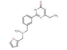 6-ethyl-2-(3-{[(2-furylmethyl)(methyl)amino]methyl}phenyl)-4(3H)-pyrimidinone