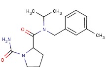N~2~-isopropyl-N~2~-(3-methylbenzyl)pyrrolidine-1,2-dicarboxamide
