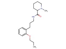 1-methyl-N-[3-(2-propoxyphenyl)propyl]piperidine-2-carboxamide