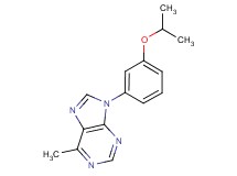 9-(3-isopropoxyphenyl)-6-methyl-9H-purine