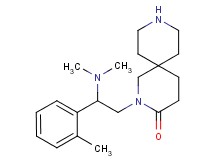2-[2-(dimethylamino)-2-(2-methylphenyl)ethyl]-2,9-diazaspiro[5.5]undecan-3-one dihydrochloride