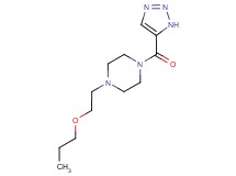 1-(2-propoxyethyl)-4-(1H-1,2,3-triazol-5-ylcarbonyl)piperazine