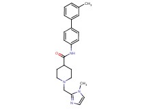 N-(3'-methyl-4-biphenylyl)-1-[(1-methyl-1H-imidazol-2-yl)methyl]-4-piperidinecarboxamide