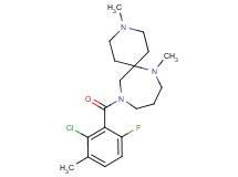 11-(2-chloro-6-fluoro-3-methylbenzoyl)-3,7-dimethyl-3,7,11-triazaspiro[5.6]dodecane