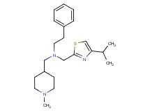 N-[(4-isopropyl-1,3-thiazol-2-yl)methyl]-N-[(1-methyl-4-piperidinyl)methyl]-2-phenylethanamine