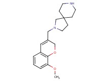 2-[(8-methoxy-2H-chromen-3-yl)methyl]-2,8-diazaspiro[4.5]decane dihydrochloride