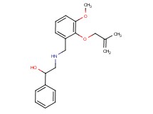 2-({3-methoxy-2-[(2-methylprop-2-en-1-yl)oxy]benzyl}amino)-1-phenylethanol