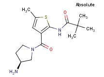 N-(3-{[(3S)-3-aminopyrrolidin-1-yl]carbonyl}-5-methyl-2-thienyl)-2,2-dimethylpropanamide