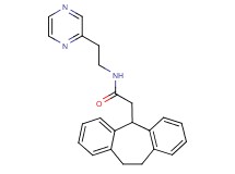 2-(10,11-dihydro-5H-dibenzo[a,d][7]annulen-5-yl)-N-[2-(2-pyrazinyl)ethyl]acetamide