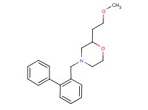 4-(biphenyl-2-ylmethyl)-2-(2-methoxyethyl)morpholine