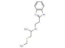 N-[2-(1H-benzimidazol-2-yl)ethyl]-1-(ethylthio)propan-2-amine