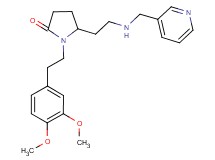 1-[2-(3,4-dimethoxyphenyl)ethyl]-5-{2-[(3-pyridinylmethyl)amino]ethyl}-2-pyrrolidinone