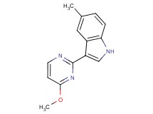 3-(4-methoxypyrimidin-2-yl)-5-methyl-1H-indole