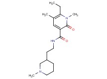 6-ethyl-1,5-dimethyl-N-[2-(1-methylpiperidin-3-yl)ethyl]-2-oxo-1,2-dihydropyridine-3-carboxamide