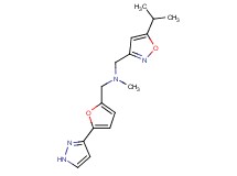 1-(5-isopropylisoxazol-3-yl)-N-methyl-N-{[5-(1H-pyrazol-3-yl)-2-furyl]methyl}methanamine