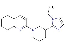 2-[3-(1-ethyl-1H-imidazol-2-yl)piperidin-1-yl]-5,6,7,8-tetrahydroquinoline