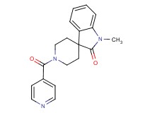 1'-isonicotinoyl-1-methylspiro[indole-3,4'-piperidin]-2(1H)-one