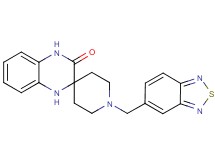 1-(2,1,3-benzothiadiazol-5-ylmethyl)-1',4'-dihydro-3'H-spiro[piperidine-4,2'-quinoxalin]-3'-one